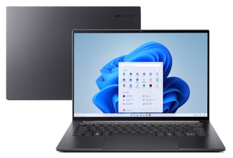 Acer Swift X 14 SFX14-73G: laptop do AI, zdjęcie produktu