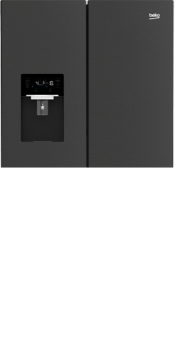 Beko bPRO700 GN1426240ZDXBRN: lodówka side by side, zdjęcie produktu