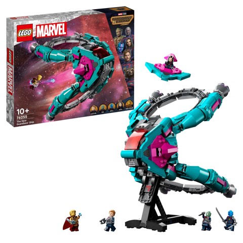 LEGO Marvel 76255 Nowy statek Strażników: zestaw LEGO dla 9 do 12 lat, zdjęcie produktu