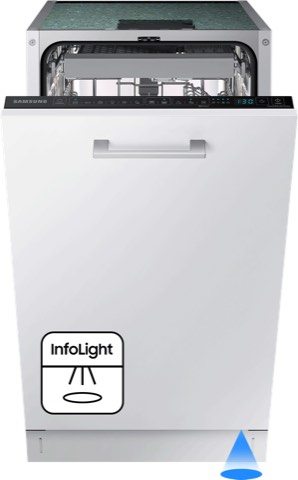 Samsung DW50DG451B00ET: zmywarka do zabudowy 45 cm, zdjęcie produktu