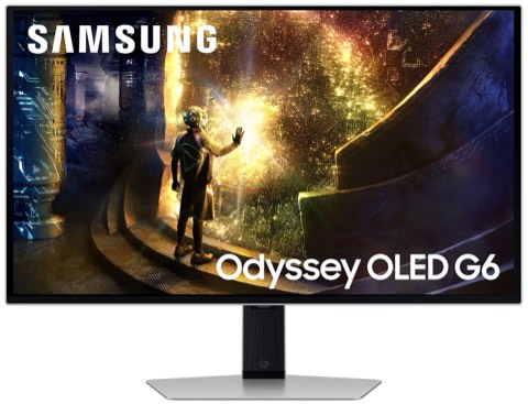 Samsung Odyssey OLED G6 LS27DG610SUXEN: monitor 27 cali, zdjęcie produktu