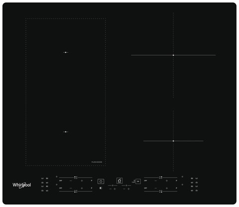 Whirlpool WLB3360NE FlexiCook: płyta indukcyjna, zdjęcie produktu