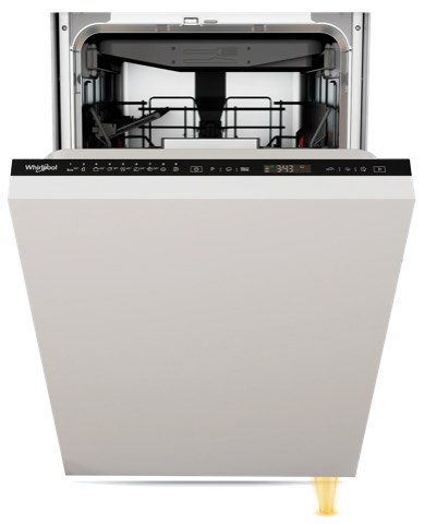 Whirlpool WSIP4O33PFE PowerClean Pro: zmywarka do zabudowy 45 cm, zdjęcie produktu